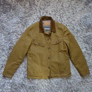 Taylor Stitch Waxed Canvas Long Haul Jacket Tan